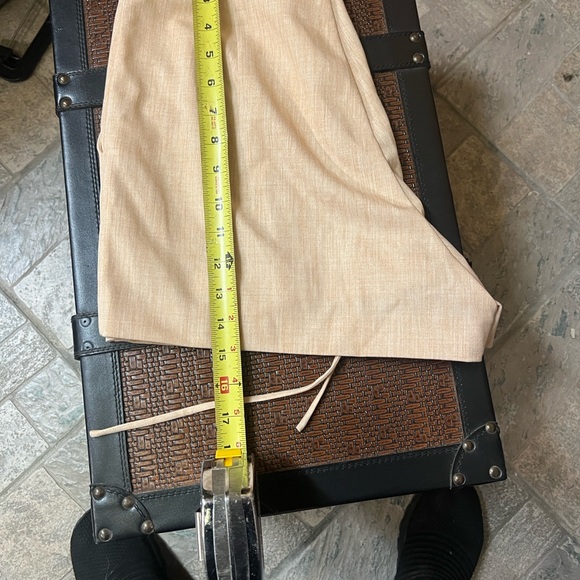 L'Academie High Waist Tan Women's Shorts - Picture 7 of 7